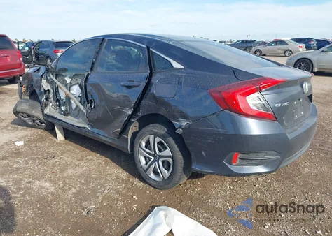 2018 Honda Civic Lx из США, поврежденный, VIN 19XFC2F58JE007495